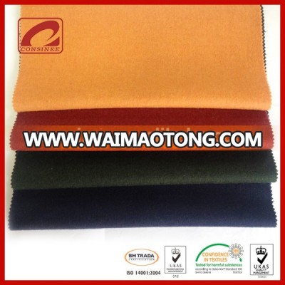 Stock MOQ 50m cashmere wool blended high quality fabric for hot sale