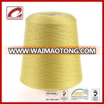 Most popular fancy blended polyester and viscose yarn for knitting 15/16SS clothes