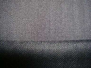 Wool Cashmere Blenced Herringbone Fabric